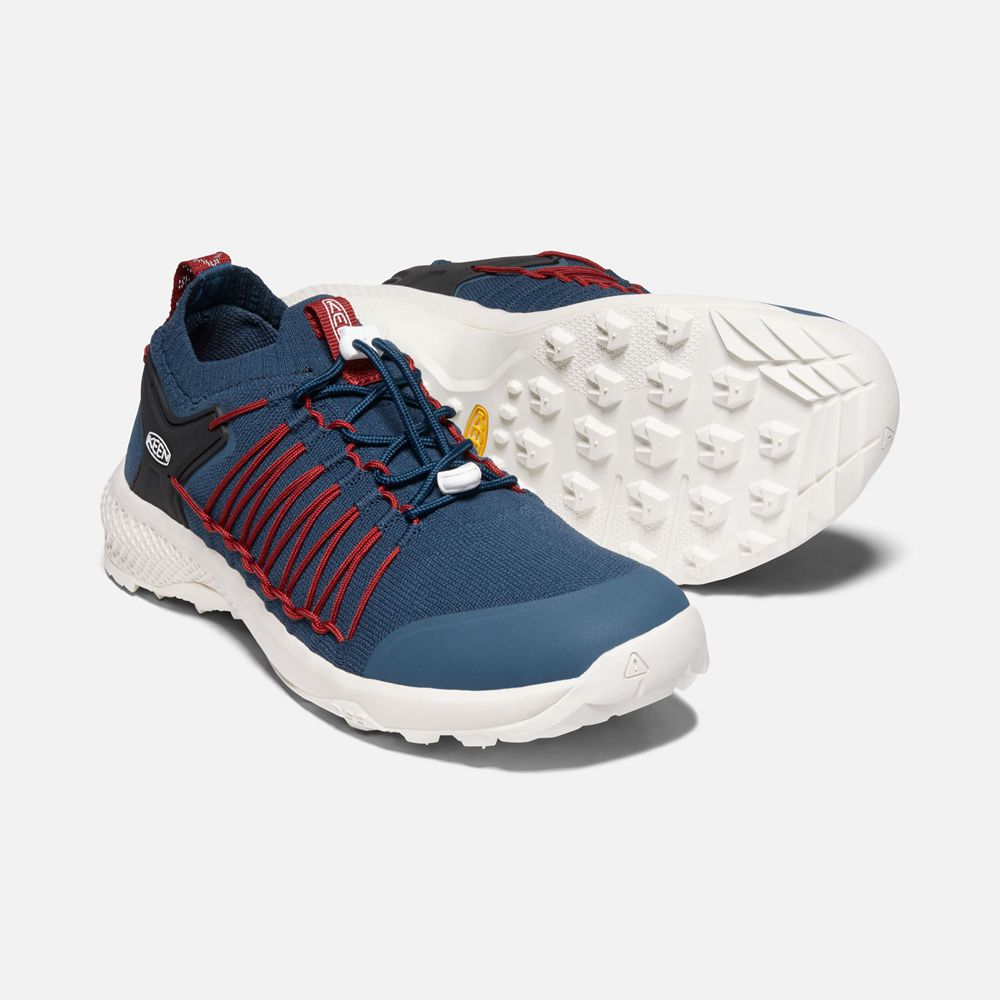 Baskets Keen Homme Bleu/Rouge | Explore Uneek | DKIVO-3415